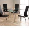 Cheap Glass Dining Tables and 4 Chairs (Photo 2 of 25)