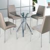 Cheap Glass Dining Tables and 4 Chairs (Photo 11 of 25)