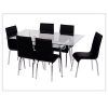 Black Glass Dining Tables (Photo 14 of 25)