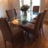 Glass Dining Tables With Oak Legs (Photo 18 of 25)