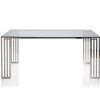 Glass and Stainless Steel Dining Tables (Photo 19 of 25)