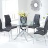 Black Glass Dining Tables and 6 Chairs (Photo 13 of 25)
