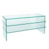 Clear Glass Tv Stand (Photo 6 of 20)