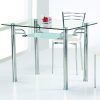 Glass and Stainless Steel Dining Tables (Photo 10 of 25)