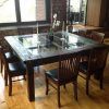 Wooden Glass Dining Tables (Photo 10 of 25)