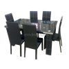 6 Seater Glass Dining Table Sets (Photo 21 of 25)