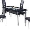 Black Glass Dining Tables (Photo 13 of 25)