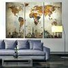 World Map for Wall Art (Photo 21 of 25)