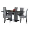 Black Gloss Dining Sets (Photo 11 of 25)