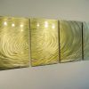 Gold and Silver Metal Wall Art (Photo 3 of 15)