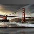 2024 Best of Golden Gate Bridge Canvas Wall Art