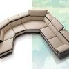 Italian Leather Sectionals Contemporary (Photo 18 of 20)