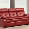 Red Leather Reclining Sofas and Loveseats (Photo 2 of 10)