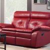 Red Leather Reclining Sofas and Loveseats (Photo 6 of 10)