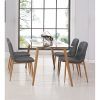 Goodman 5 Piece Solid Wood Dining Sets (Set of 5) (Photo 5 of 25)