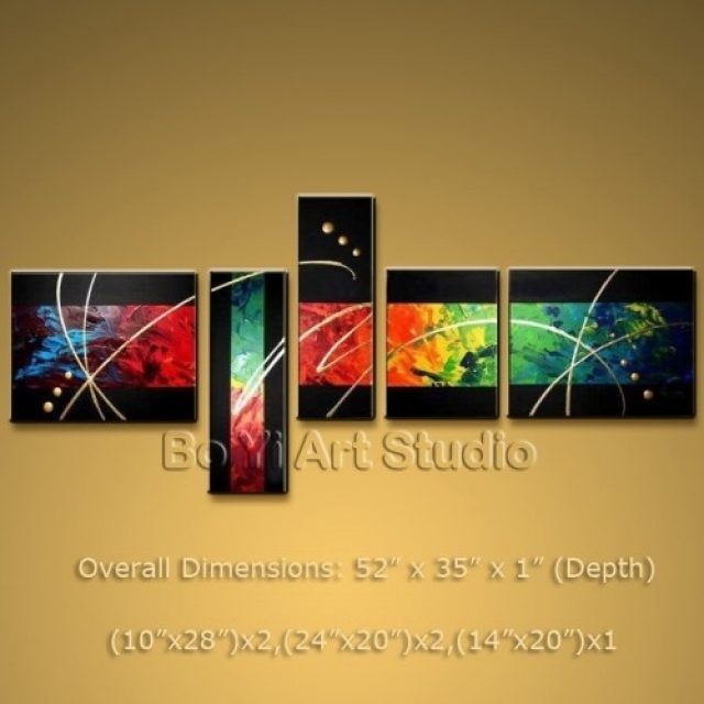 15 Best Modern Abstract Oil Painting Wall Art