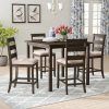Goodman 5 Piece Solid Wood Dining Sets (Set of 5) (Photo 10 of 25)