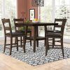 Goodman 5 Piece Solid Wood Dining Sets (Set of 5) (Photo 12 of 25)