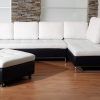 Black and White Sectional (Photo 11 of 15)