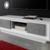 Modrest Hope Modern Grey Gloss Tv Stand with regard to Most Popular Grey Tv Stands (Photo 4748 of 7825)