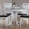 White Circle Dining Tables (Photo 9 of 25)