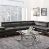 Gray Leather Sectional Sofas (Photo 7 of 21)