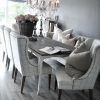 Dining Tables With Grey Chairs (Photo 9 of 25)