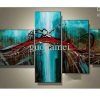 Blue Canvas Abstract Wall Art (Photo 10 of 20)
