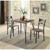 Al Fresco Drop Leaf Leg Table 3 Piece Dining Set In Driftwood & Taupe  Finishliberty Furniture - 541-Cd-3Dls within 3 Piece Dining Sets (Photo 7734 of 7825)
