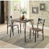 Al Fresco Drop Leaf Leg Table 3 Piece Dining Set In Driftwood & Taupe  Finishliberty Furniture - 541-Cd-3Dls regarding 3 Piece Dining Sets (Photo 7634 of 7825)