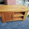 Sidmouth Oak Corner Tv Stands (Photo 11 of 14)
