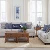 Molnar Upholstered Sectional Sofas Blue/Gray (Photo 15 of 15)