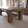 Rustic Oak Dining Tables (Photo 4 of 25)