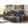 Norfolk Chocolate 3 Piece Sectionals With Raf Chaise (Photo 10 of 15)