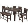 Gavin 7 Piece Dining Sets With Clint Side Chairs (Photo 14 of 25)