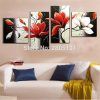 Red Flowers Canvas Wall Art (Photo 10 of 15)