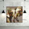 Abstract Elephant Wall Art (Photo 10 of 15)