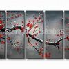 Abstract Cherry Blossom Wall Art (Photo 17 of 20)