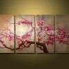Abstract Cherry Blossom Wall Art (Photo 3 of 20)