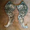 Angel Wings Sculpture Plaque Wall Art (Photo 16 of 20)