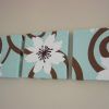 Blue and Brown Canvas Wall Art (Photo 6 of 15)