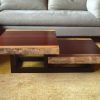 Wood Coffee Tables With 2-Tier Storage (Photo 4 of 15)