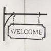 Vintage Metal Welcome Sign Wall Art (Photo 6 of 15)