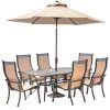 Chapleau Ii 7 Piece Extension Dining Tables With Side Chairs (Photo 9 of 25)