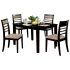 2024 Latest Hanska Wooden 5 Piece Counter Height Dining Table Sets (set of 5)