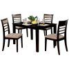 Hanska Wooden 5 Piece Counter Height Dining Table Sets (Set of 5) (Photo 1 of 25)