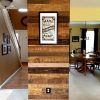 Wood Pallets Wall Accents (Photo 4 of 15)