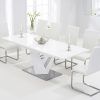 High Gloss White Extending Dining Tables (Photo 3 of 25)