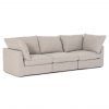 Aquarius Light Grey 2 Piece Sectionals With Raf Chaise (Photo 25 of 25)