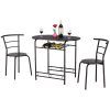 Honoria 3 Piece Dining Sets (Photo 23 of 25)